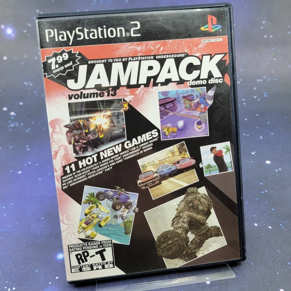 Jampack Volume 13 (Sony PlayStation 2) Video Game Demo Disc CIB